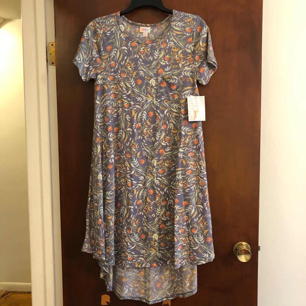 NWT xs lularoe Carly dress cover up